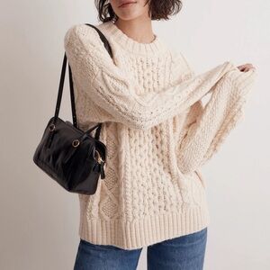 Madewell - Cable-Knit Oversized Sweater